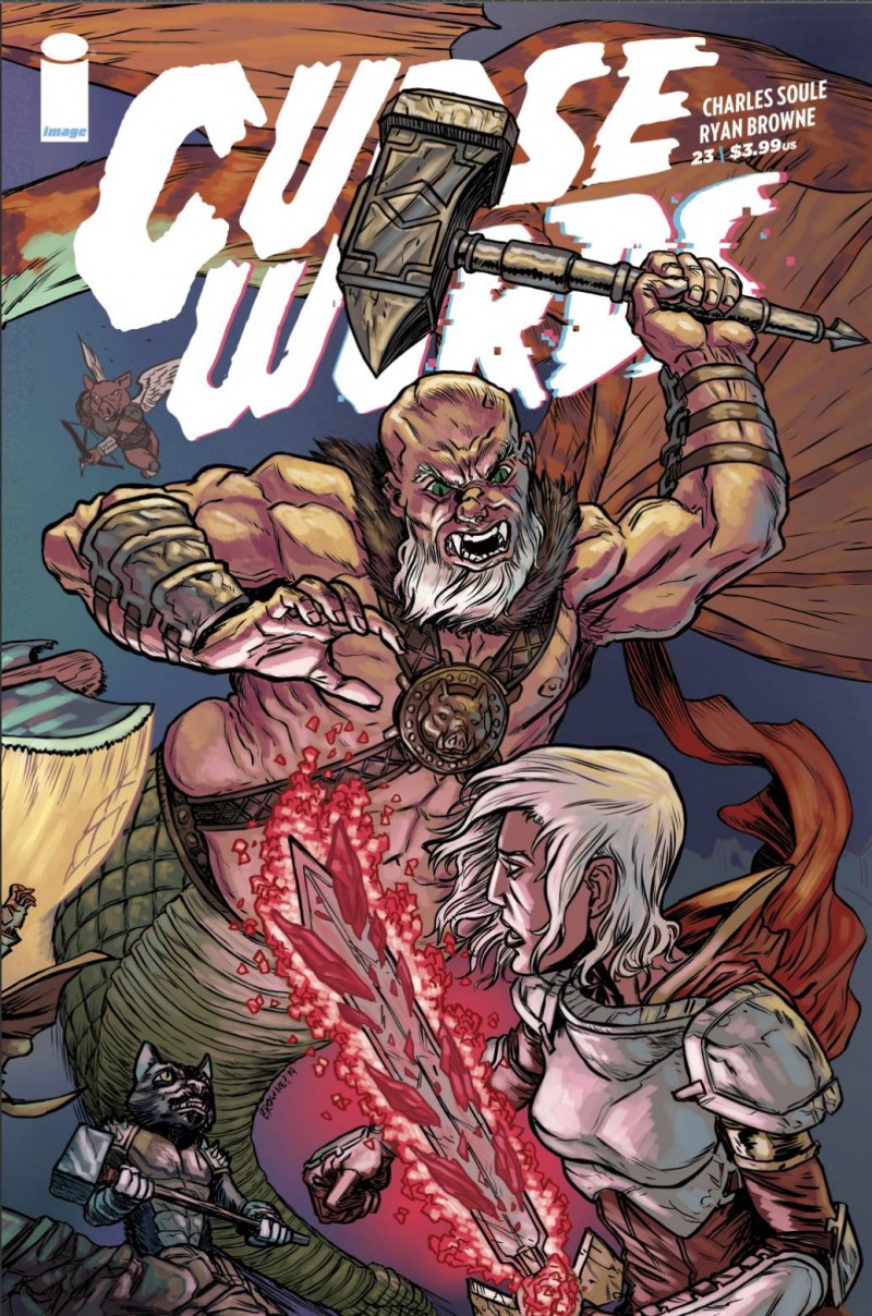 Curse Words #23 CVR B Browne Interconnected