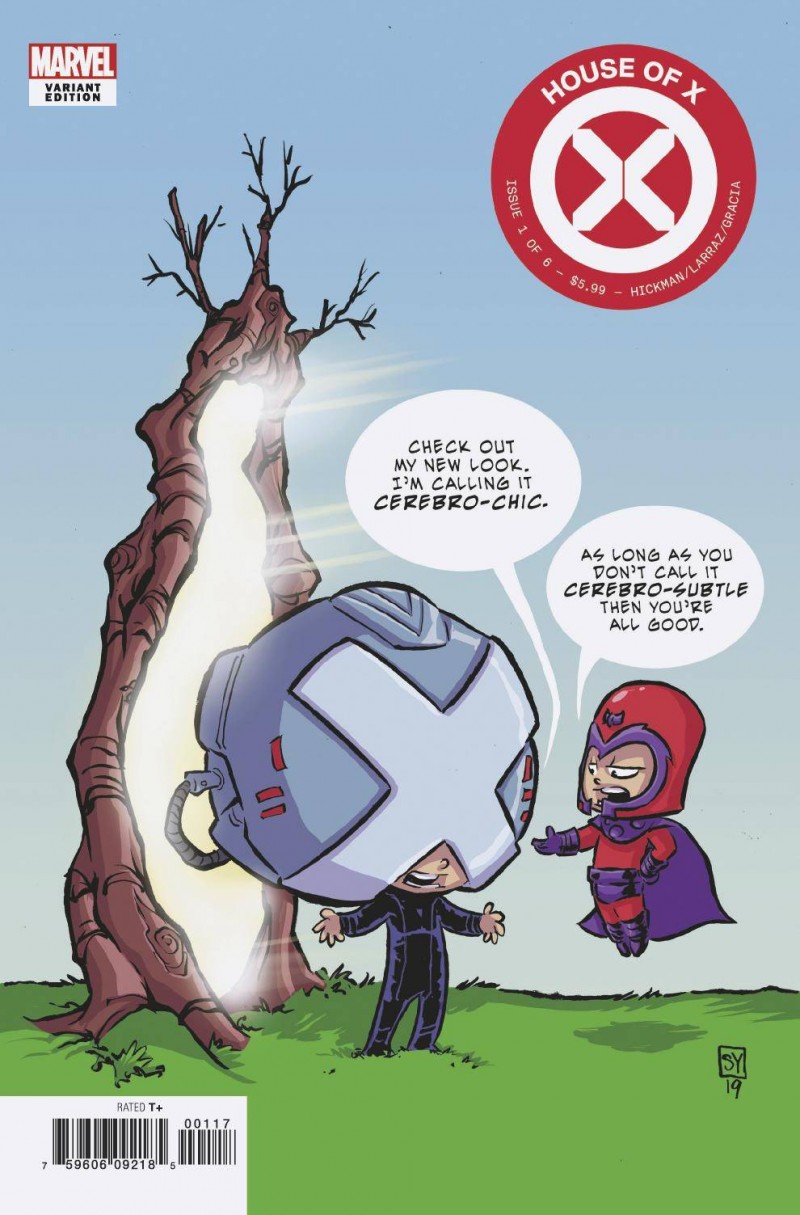 House of X #1 Variant Young