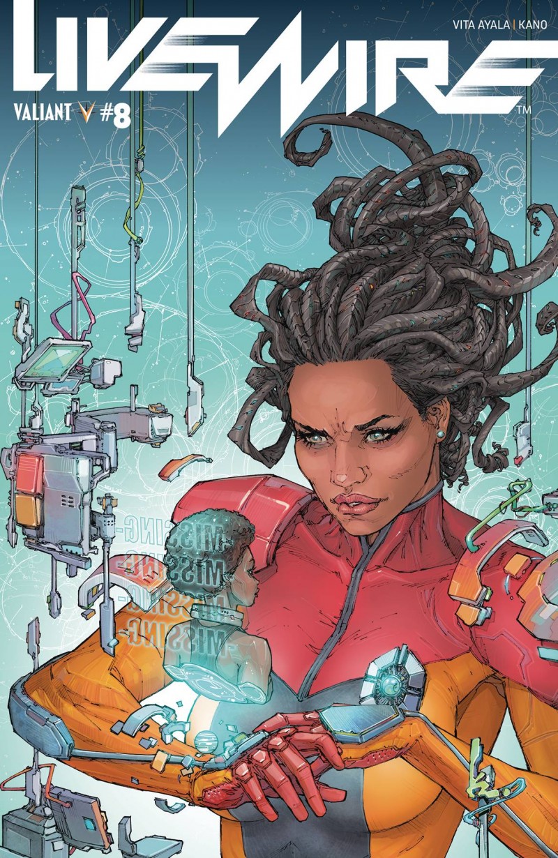 Livewire #8 CVR A Rocafort