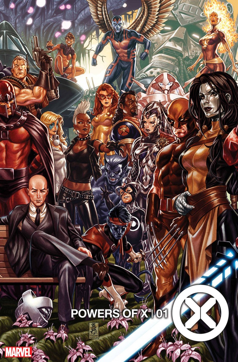 Powers of X #1 Variant Brooks Connecting