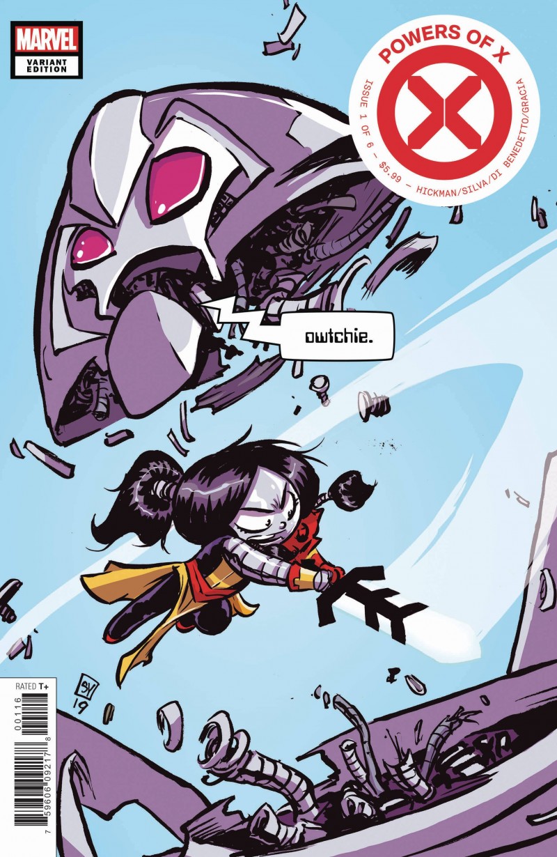 Powers of X #1 Variant Young