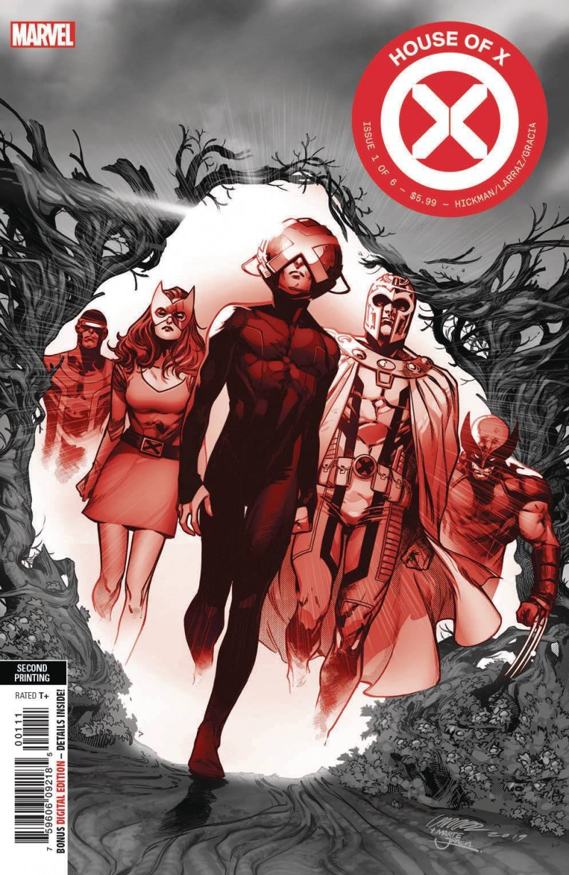 House of X #1 Second Printing Larraz