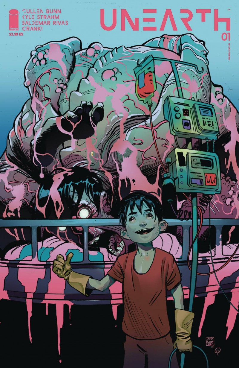 Unearth #1 Second Printing