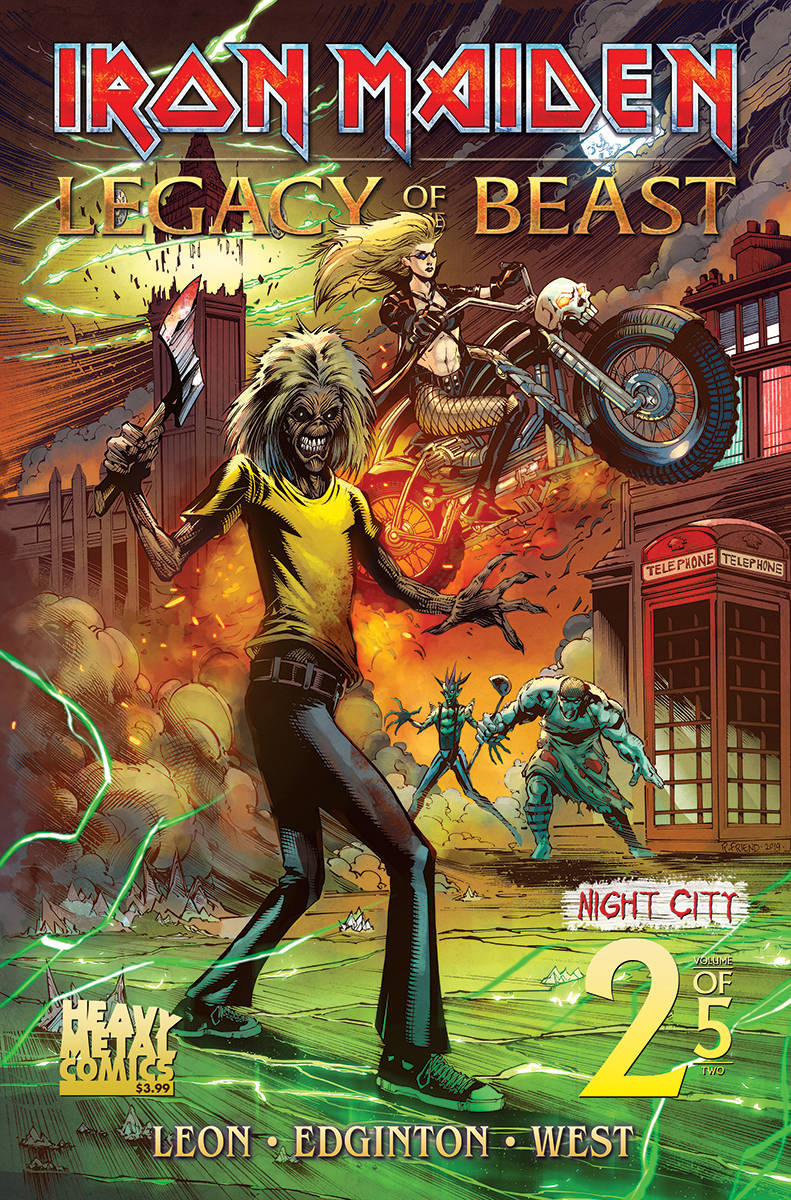 Iron Maiden Legacy of the Beast #2 Night City