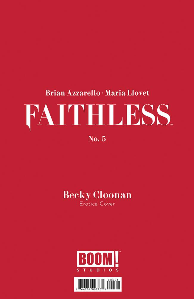 Faithless #5 CVR B Erotica Pope