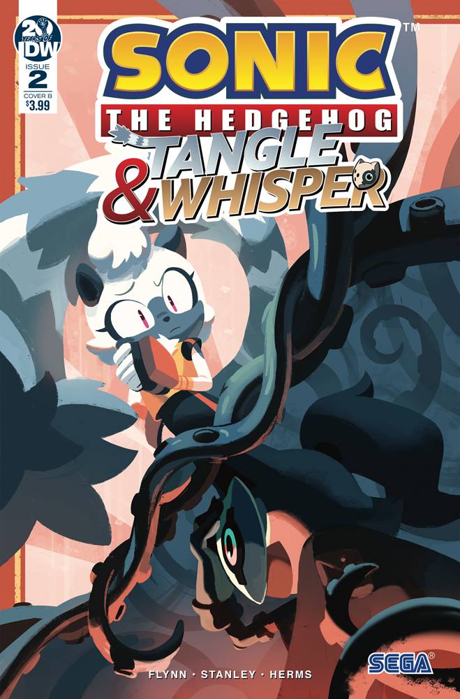Sonic The Hedgehog Tangle and Whisper #2 CVR B Fourdraine