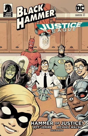Black Hammer Justice League #3 CVR E Shaner