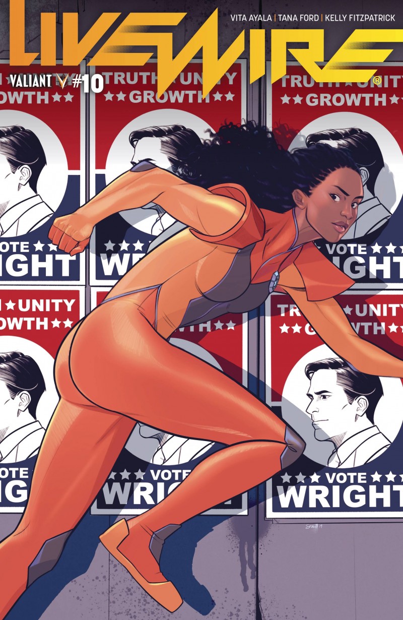 Livewire #10 CVR A Lee