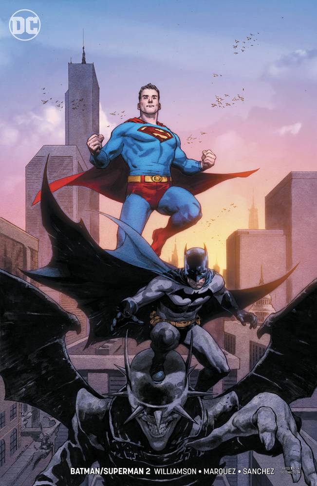 Batman Superman #2 CVR B Card Stock