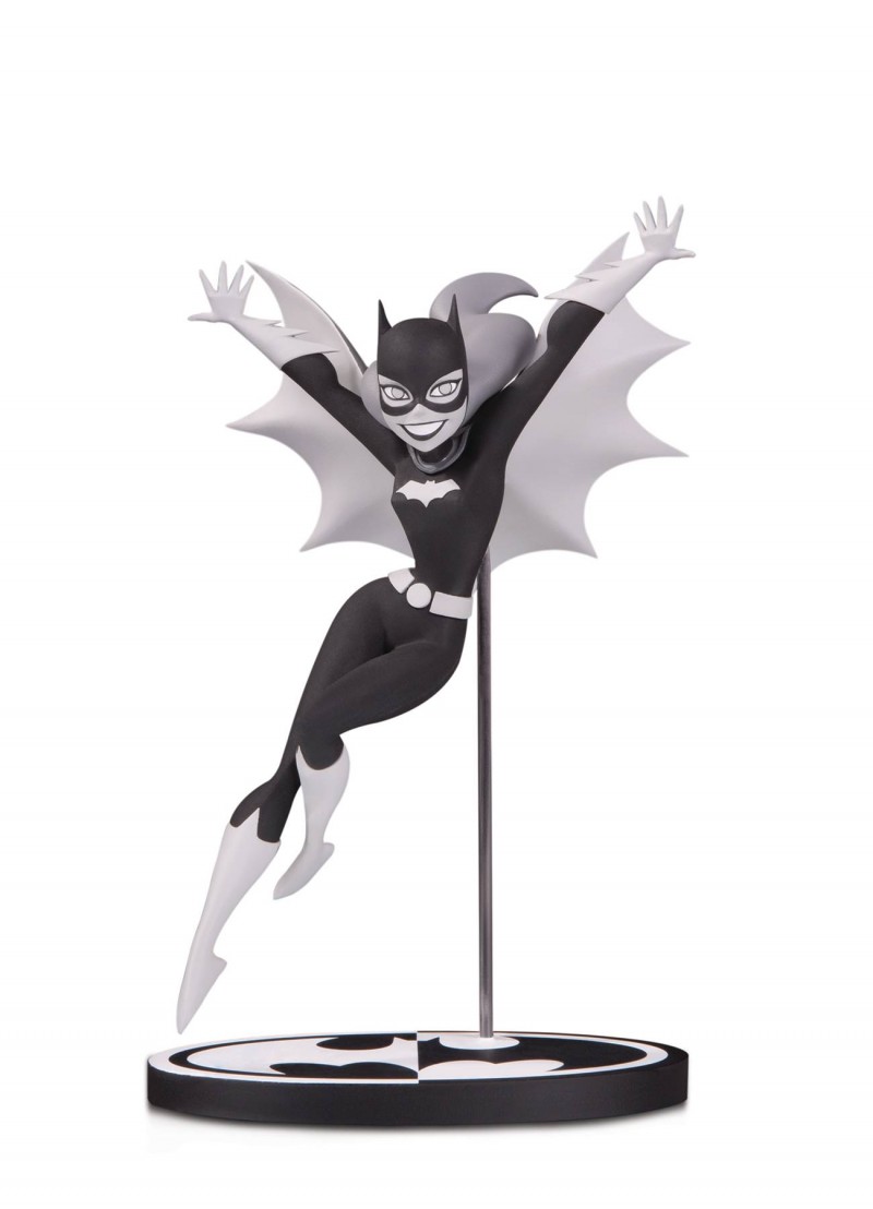 DC Statue Batman Black and White Batgirl By Bruce Timm