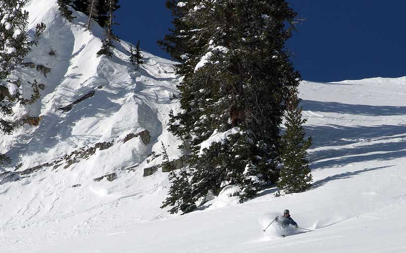 Alta is known for snow, as it wants to be